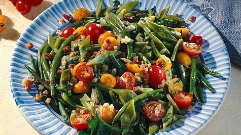 Bohnen-Salat mit Speck-Marinade Rezept - Foto: House of Food / Bauer Food Experts KG