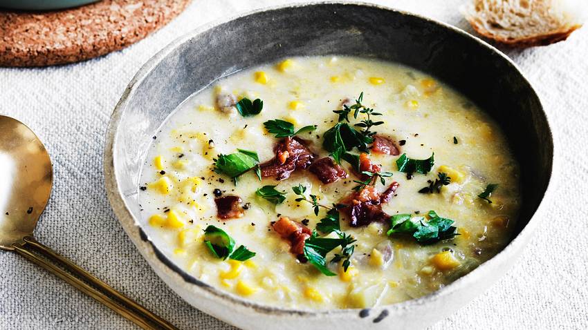 Maissuppe „Mach hinne“ Rezept - Foto: House of Food / Bauer Food Experts KG